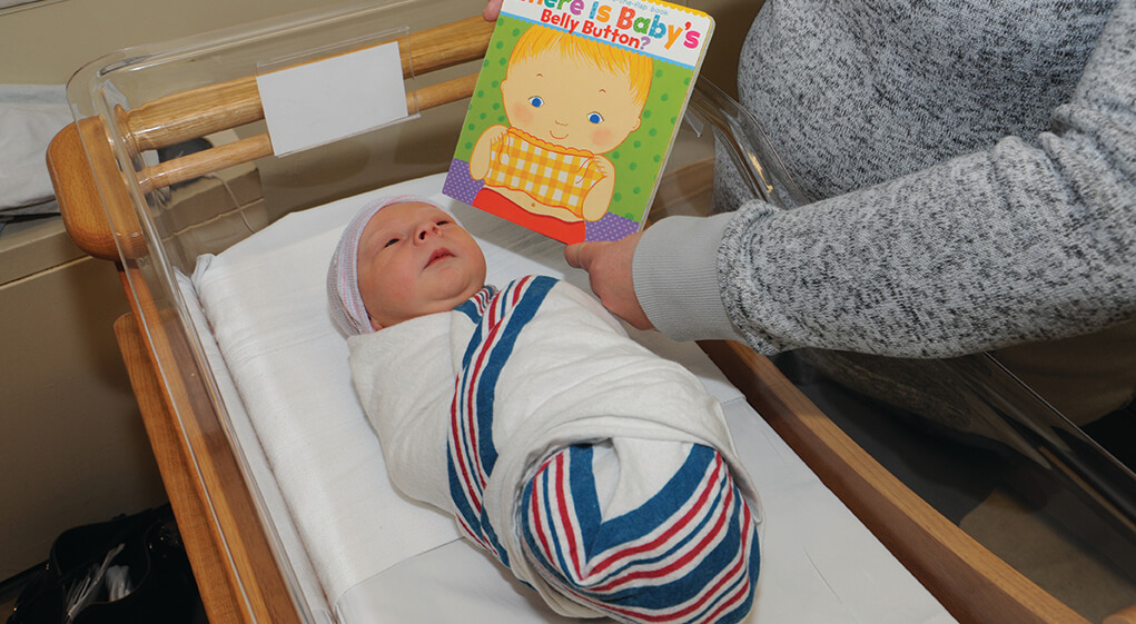 Books at Birth aims to make families feel cared for from day one.